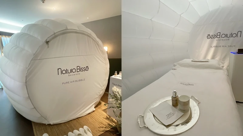 Natura Bissé PURE AIR BUBBLE 2024年限時登台。 Natura Bissé PURE AIR BUBBLE 2024年限時登台。