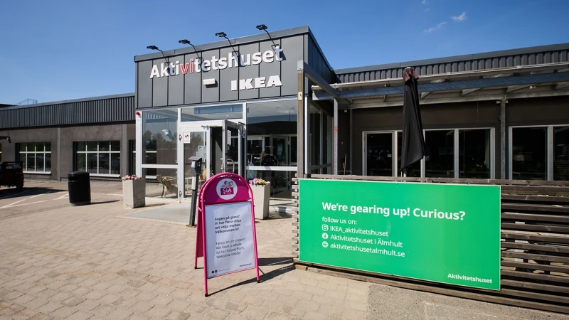 特別設置大眾休閒交流空間Aktivitetshuset供員工、居民用餐及參與團體活動 特別設置大眾休閒交流空間Aktivitetshuset供員工、居民用餐及參與團體活動