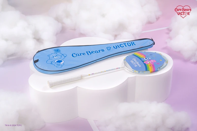 VICTOR X Care Bears 聯名羽球拍+拍袋 NT.2480