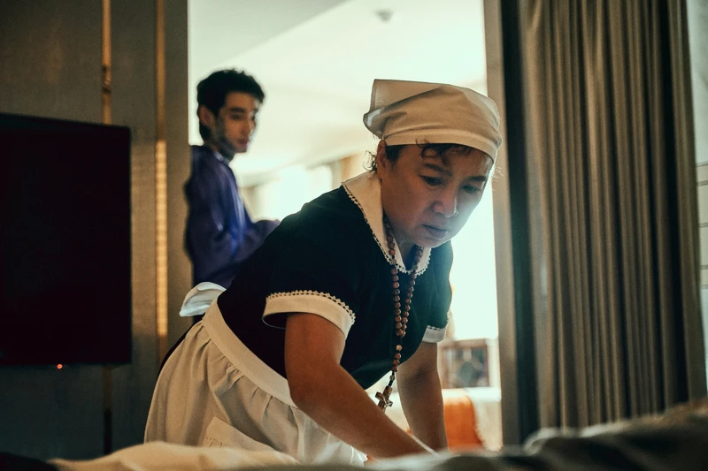 《都市懼集》謝麗金飾演客房清潔員工 《都市懼集》謝麗金飾演客房清潔員工