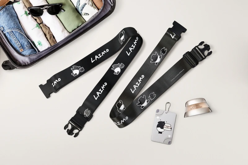 來貘❤️乳霜王百優的來貘快樂旅行組(含行李束帶兩條與行李吊牌一個)。 來貘❤️乳霜王百優的來貘快樂旅行組(含行李束帶兩條與行李吊牌一個)。