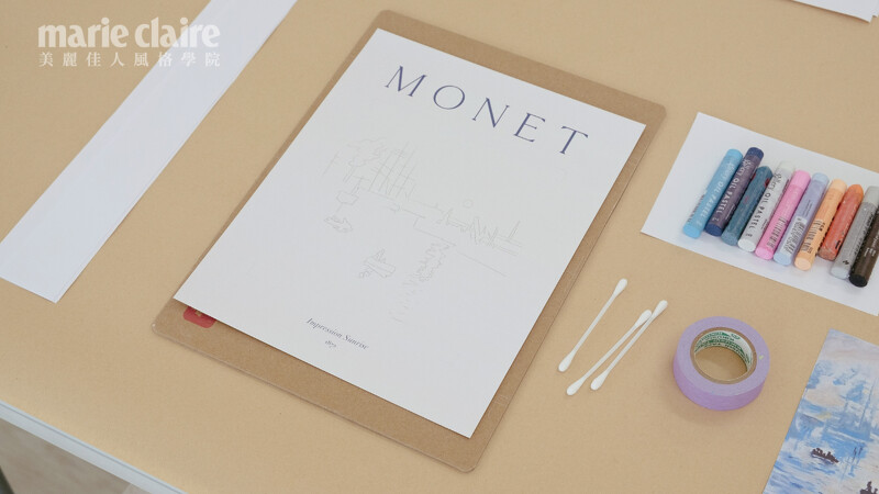 現場準備所需完整的繪畫用具供學員使用,所有人都能在此開啟自己的繪畫時光。