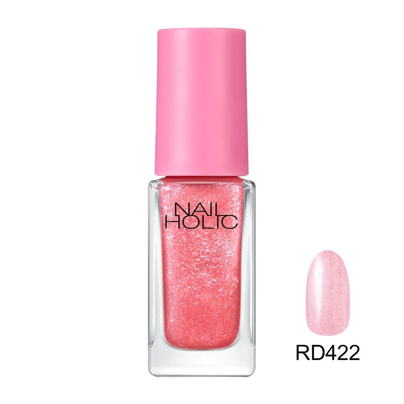 NAIL HOLIC粉紅控指甲油(#RD422粉鑽亮片裙)5ml,NT119 NAIL HOLIC粉紅控指甲油(#RD422粉鑽亮片裙)5ml,NT119