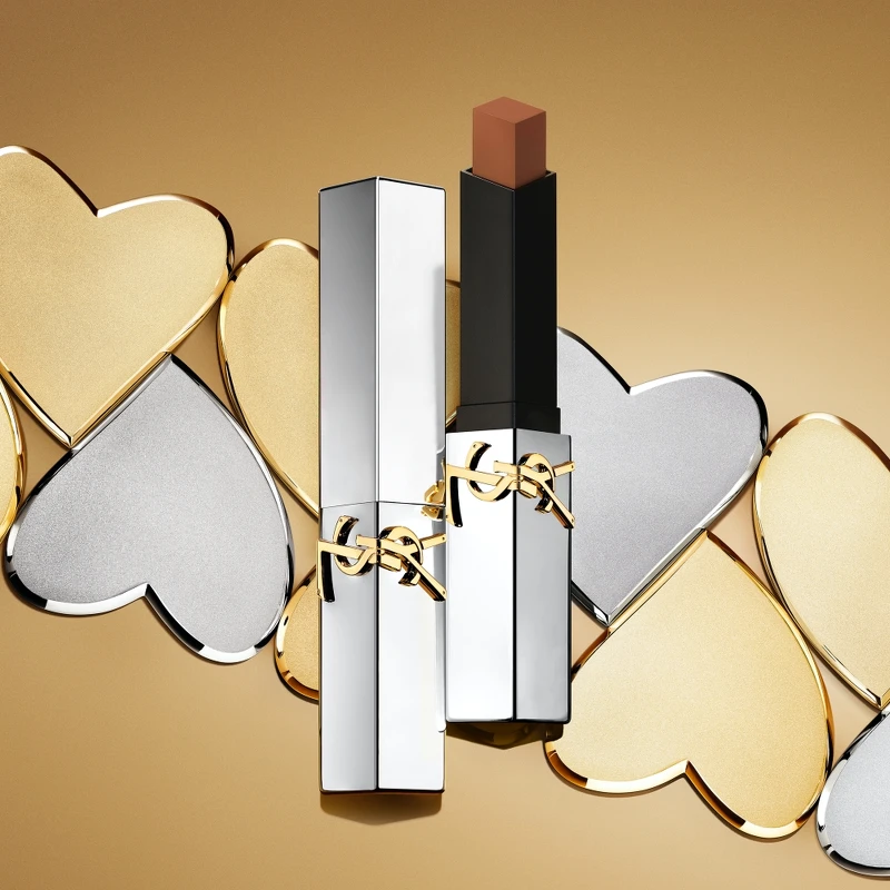 YSL七夕情人節奢金燦銀限定版奢華緞面絨霧唇膏(#314禁忌栗紅),NT1,580 YSL七夕情人節奢金燦銀限定版奢華緞面絨霧唇膏(#314禁忌栗紅),NT1,580