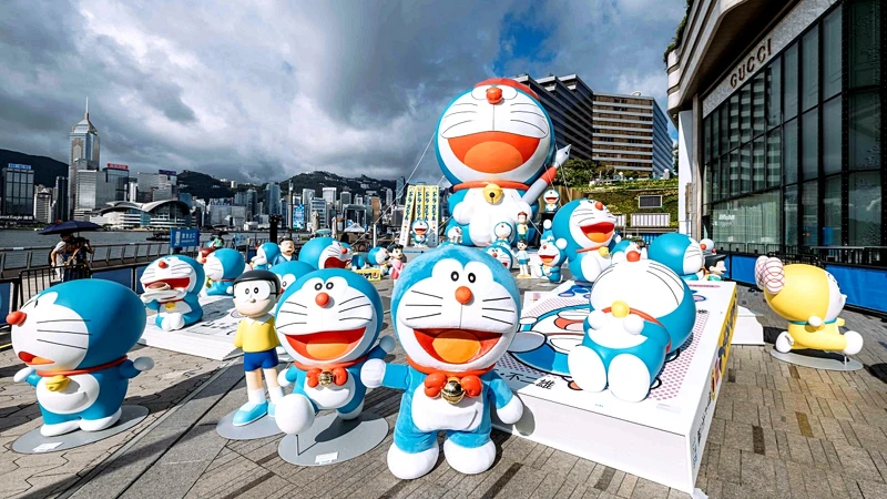 《100%多啦A夢&FRIENDS》戶外展區