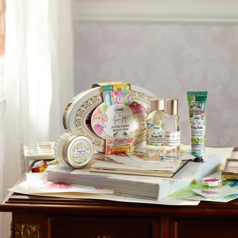 Sabon 2024年夏季限量香絮巴黎香氛沐浴保養禮盒(精裝錫盒)」,NT2,880 Sabon 2024年夏季限量香絮巴黎香氛沐浴保養禮盒(精裝錫盒)」,NT2,880