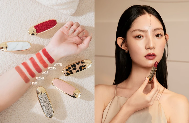 紅寶之吻高訂緞光唇膏03 (右)