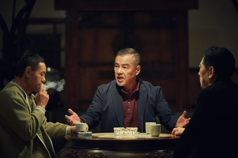 龍天翔(中)、蔡振南(左)、高捷(右)同台飆戲。 龍天翔(中)、蔡振南(左)、高捷(右)同台飆戲。