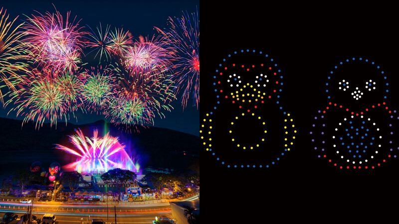 2024花蓮紅面鴨FUN暑假規劃煙火、無人機