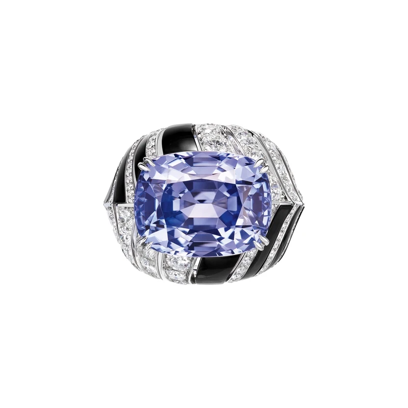 Swing 18K白金戒指