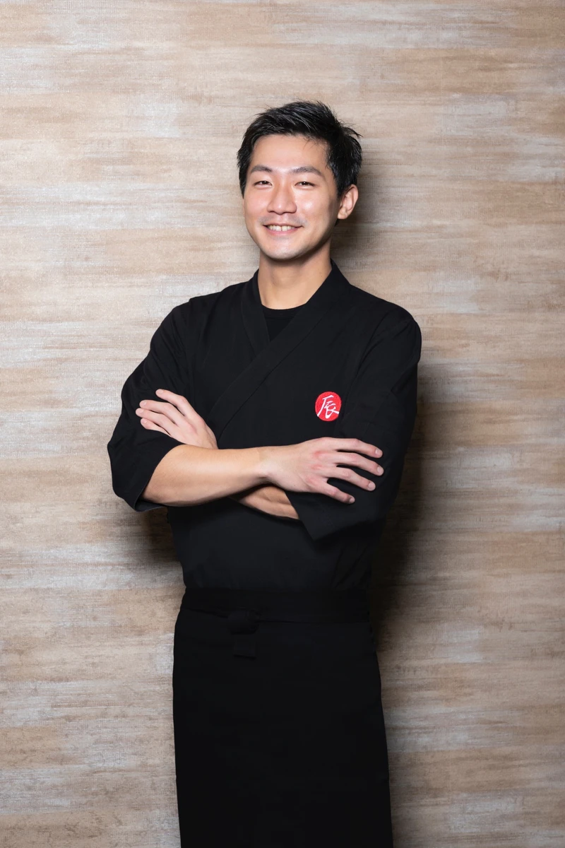 負責「割烹、會席」的門間賢彥料理長。