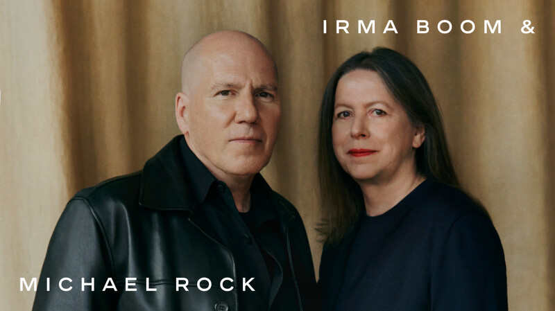Michael Rock 與 Irma Boom