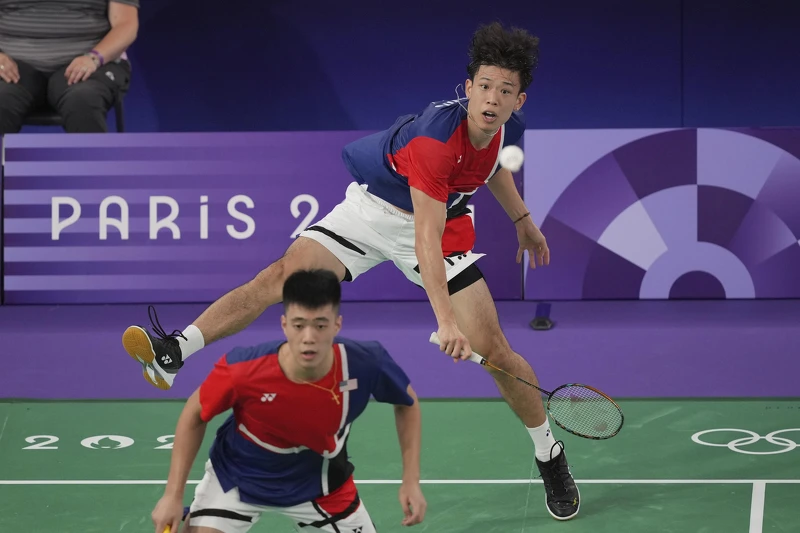 美國隊邱愷翔、Joshua Yuan。