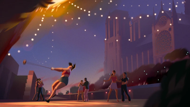 影片用工藝模式完美展示選手對運動的熱情與愛戀。 影片用工藝模式完美展示選手對運動的熱情與愛戀。