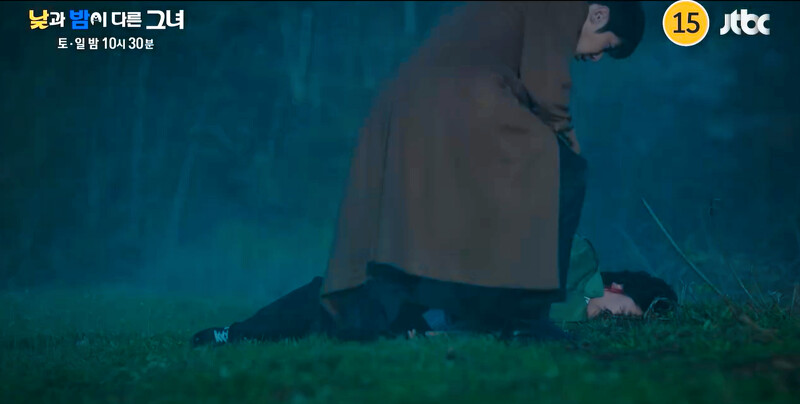 林順倒(下)在大豪里田梗，桂志雄姍姍來遲，這時應該就確認李微進是林順了吧？