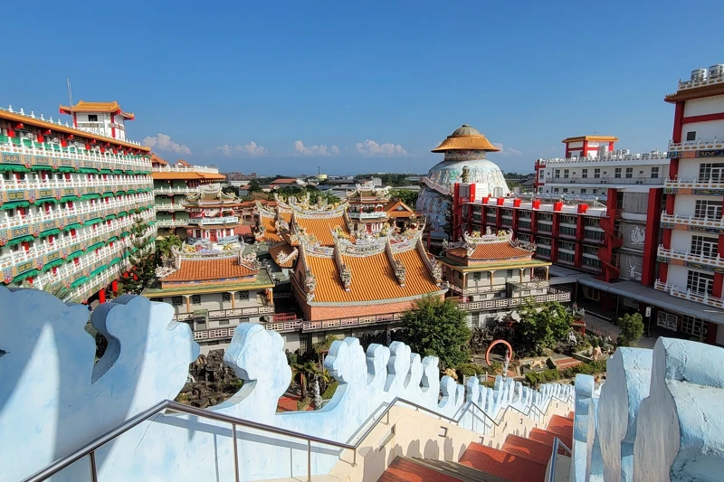 知名的麻豆代天府。 知名的麻豆代天府。