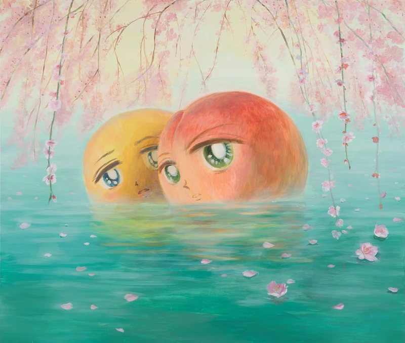 劉茵《溫泉》。 劉茵《溫泉》。