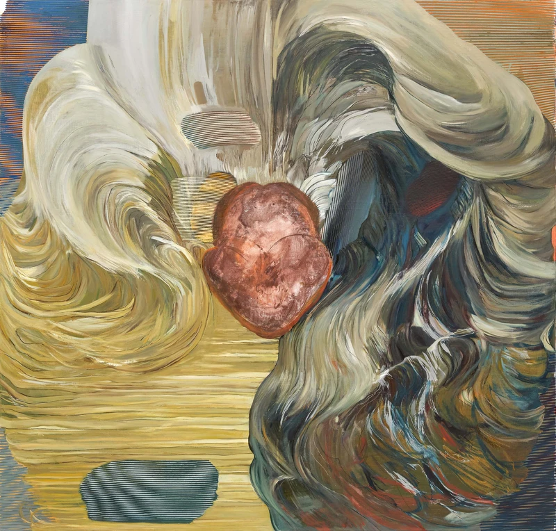 王之博《輕微抵抗1》。 王之博《輕微抵抗1》。