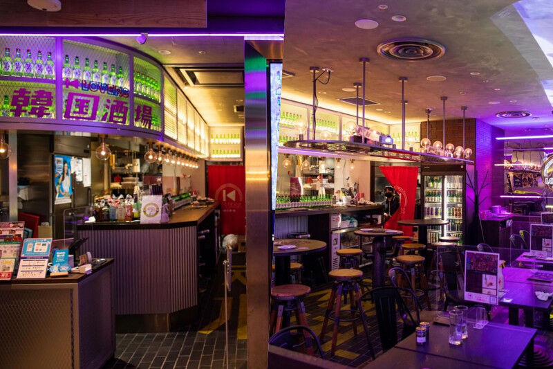 「韓国酒場 K-LOVERS」。