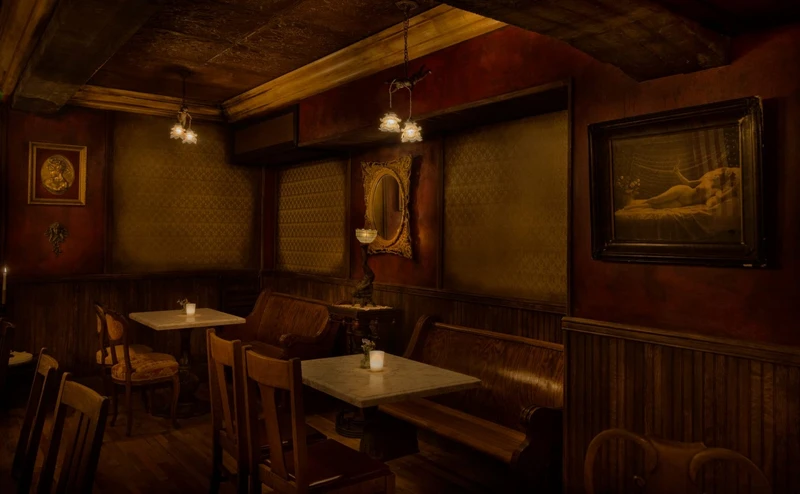 踏入空間彷彿穿越時空，來到知名的美國禁酒令「調酒黃金年代」。