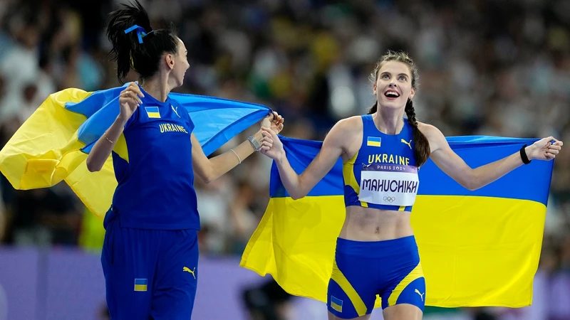 雅羅斯拉娃·馬胡奇克2024巴黎奧運成功奪金牌！