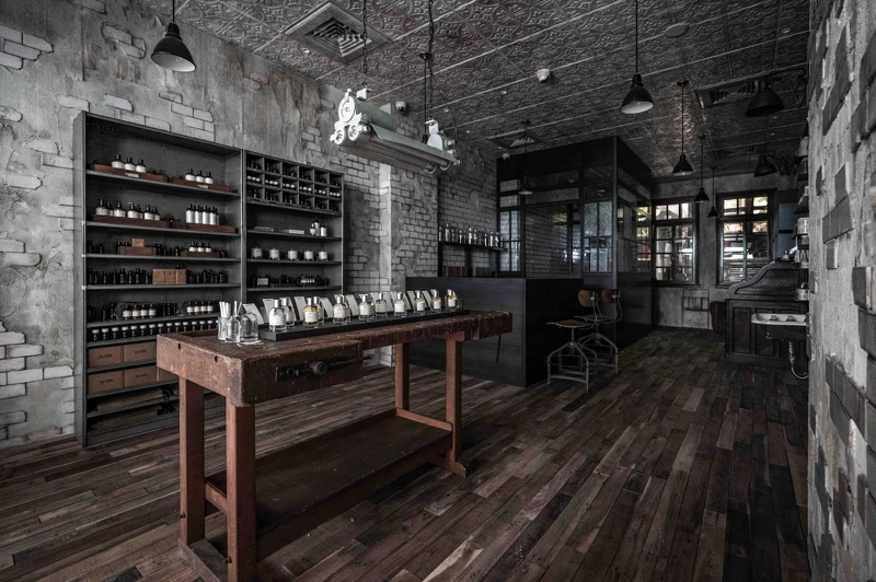 LE LABO大稻埕形象店店內。