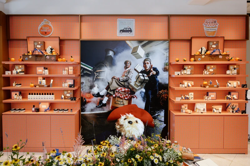 Jo Malone London大稻埕形象概念店二樓空景照。