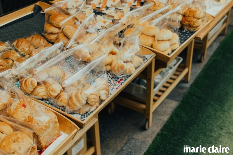「女子麥面包」麵包陳列 「女子麥面包」麵包陳列