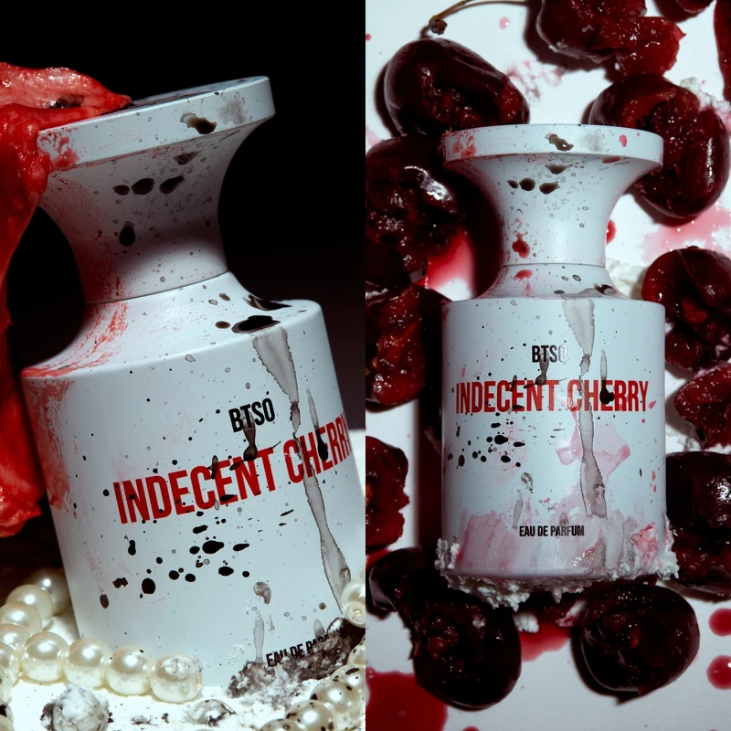 BORNTOSTANDOUT露骨櫻桃淡香精情境圖。