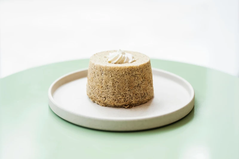 「鮮奶油戚風蛋糕」。 「鮮奶油戚風蛋糕」。