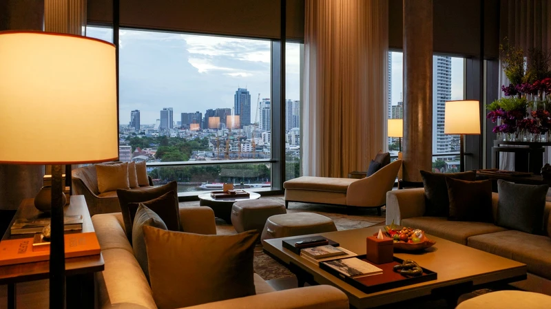 曼谷四季酒店河濱頂層公寓 曼谷四季酒店河濱頂層公寓