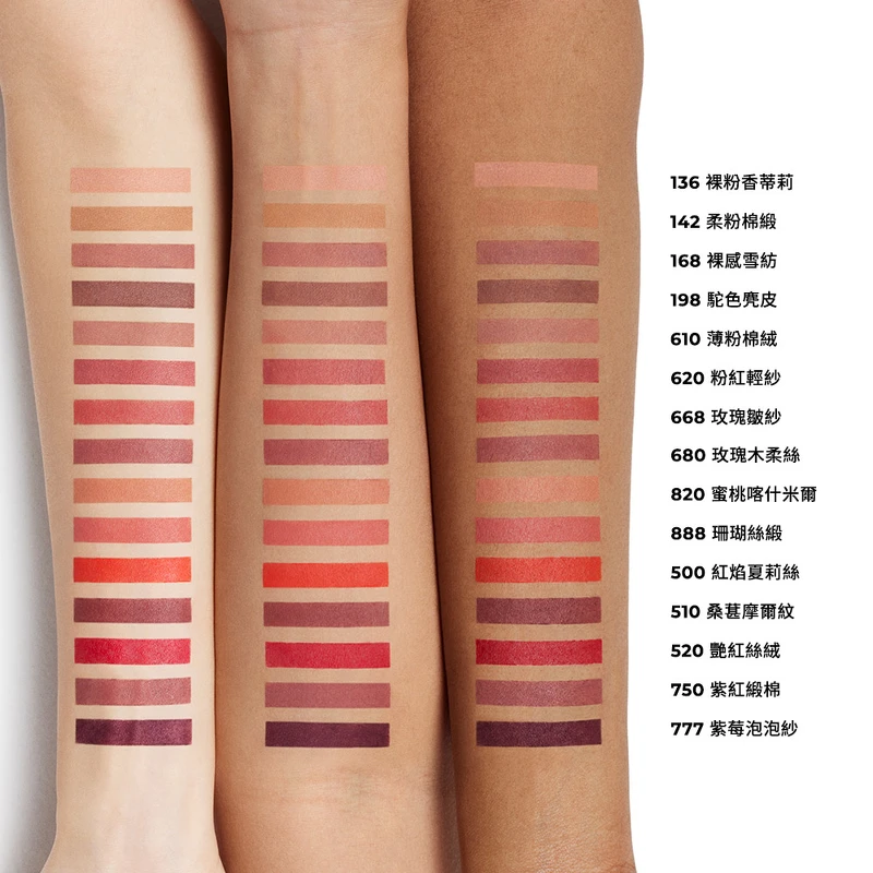 Laura Mercier奢華絲柔完美唇膏(15色),NT1,450 Laura Mercier奢華絲柔完美唇膏(15色),NT1,450