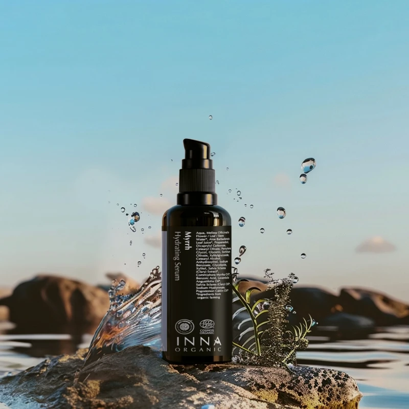 inna organic童顏有機没藥水潤保濕精華50ml,NT1,680 inna organic童顏有機没藥水潤保濕精華50ml,NT1,680