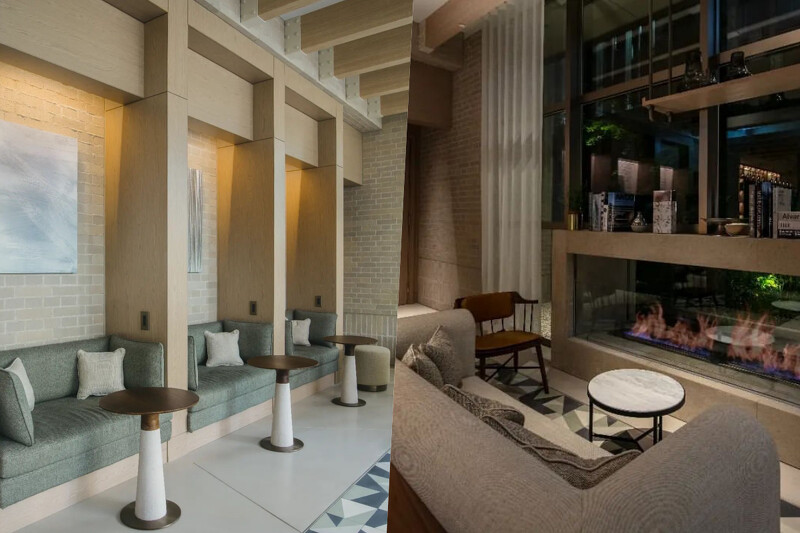 另設有卡式座位區與雙面壁爐區。 另設有卡式座位區與雙面壁爐區。