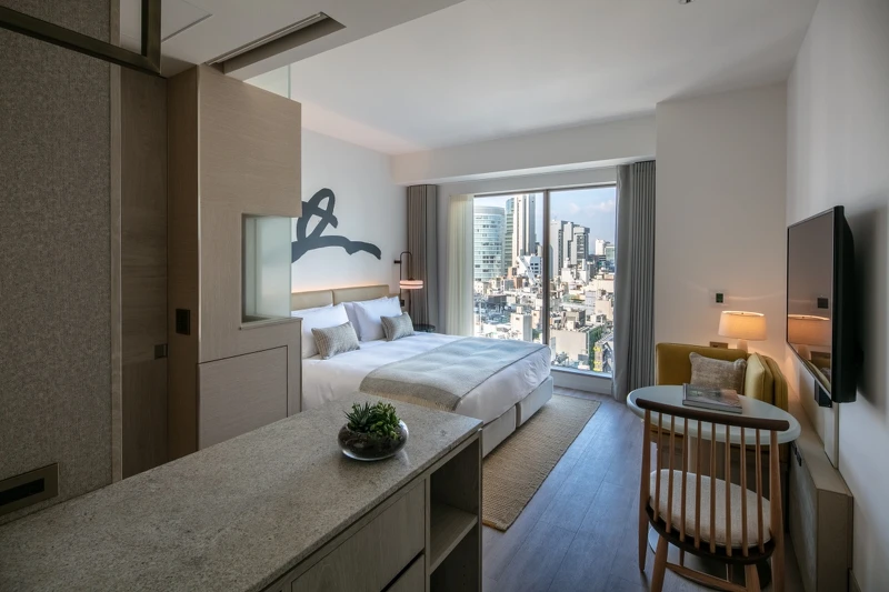 客房皆延伸自品牌色調。 客房皆延伸自品牌色調。