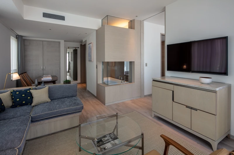 套房空間。 套房空間。