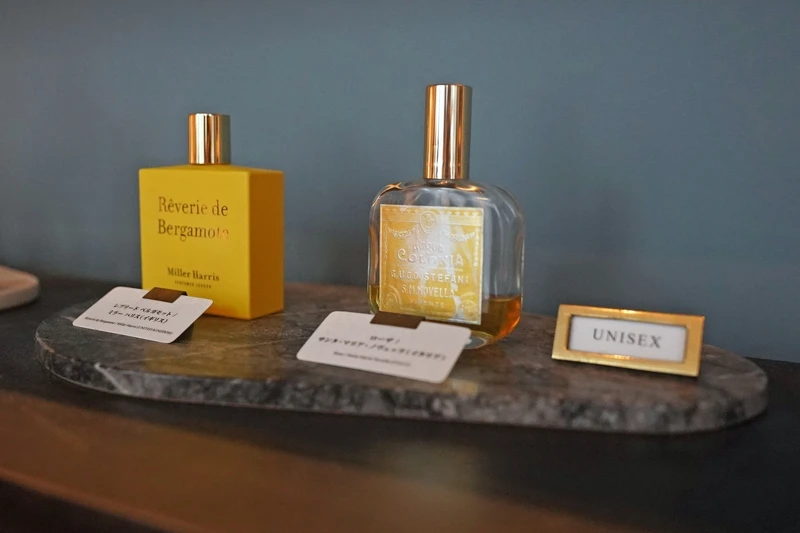 香水吧將隨季節調整替換。 香水吧將隨季節調整替換。