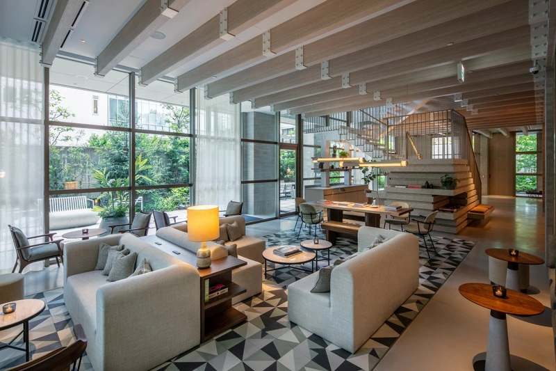 舒適多元的休息區。 舒適多元的休息區。