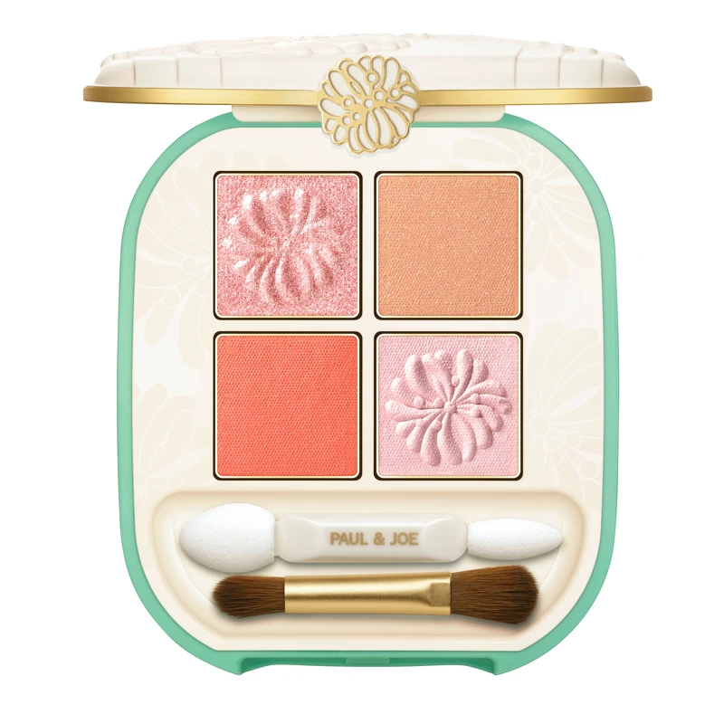 Paul & Joe巴黎時尚4色眼彩盤(#03玫瑰花瓣)，NT1,550