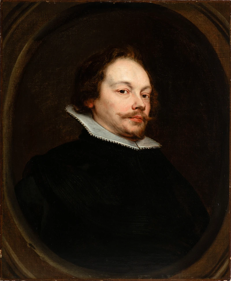 安東尼.范.戴克〈菲德烈克.范.馬瑟萊爾肖像〉。 安東尼.范.戴克〈菲德烈克.范.馬瑟萊爾肖像〉。