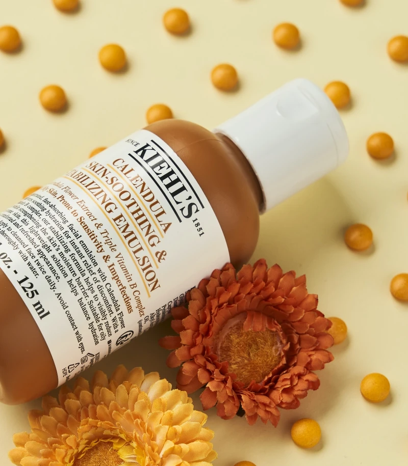 Kiehl’s契爾氏金盞花B群保濕乳液情境圖。 Kiehl’s契爾氏金盞花B群保濕乳液情境圖。