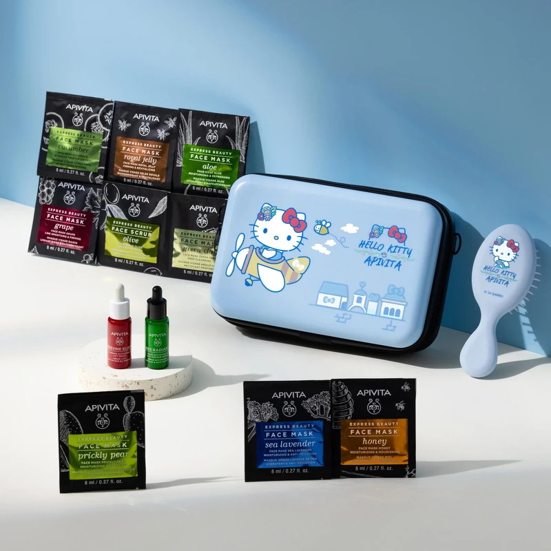 APIVITA x Hello Kitty女神面膜珍藏組,優惠價NT2,980 APIVITA x Hello Kitty女神面膜珍藏組,優惠價NT2,980
