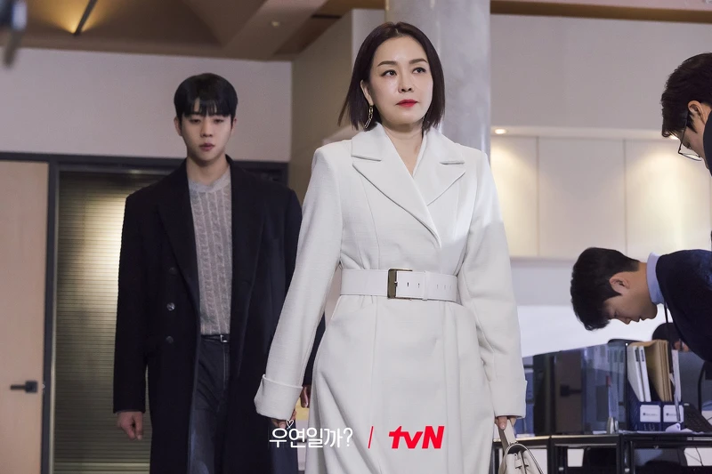 姜母由金正蘭飾演，創投集團會長，說一不二、人見人怕