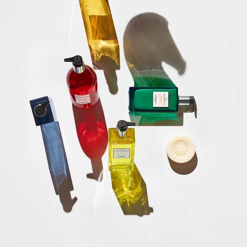 愛馬仕沐浴系列Le Bain Hermès形象圖。 愛馬仕沐浴系列Le Bain Hermès形象圖。