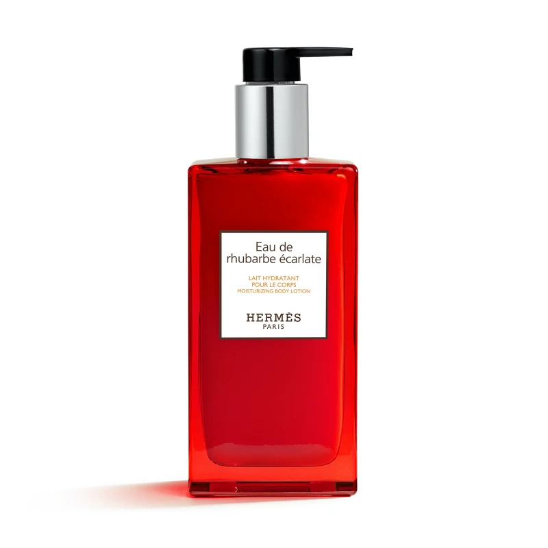 愛馬仕緋紅火參(Eau de rhubarbe écarlate)身體保濕潤膚乳200ml,NT3,190