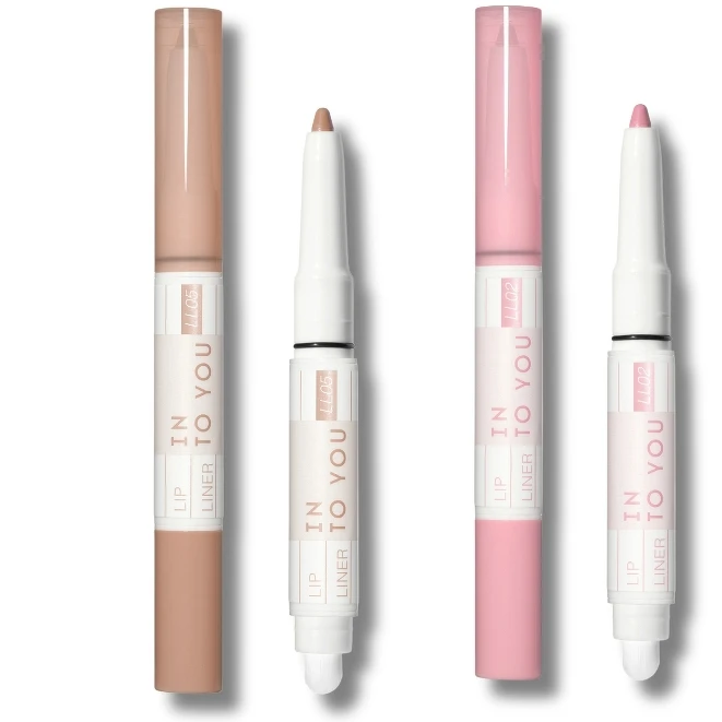INTO YOU雙頭彩塑唇線筆(共6色)，NT199