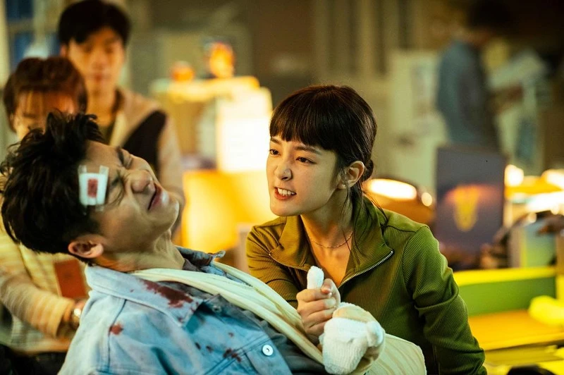 王淨飾演林子晴。