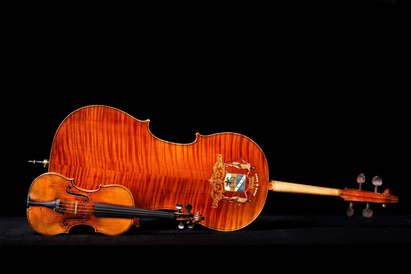 2024奇美音樂節，巴黎製琴家維姚姆打造的大小提琴將首度亮相。