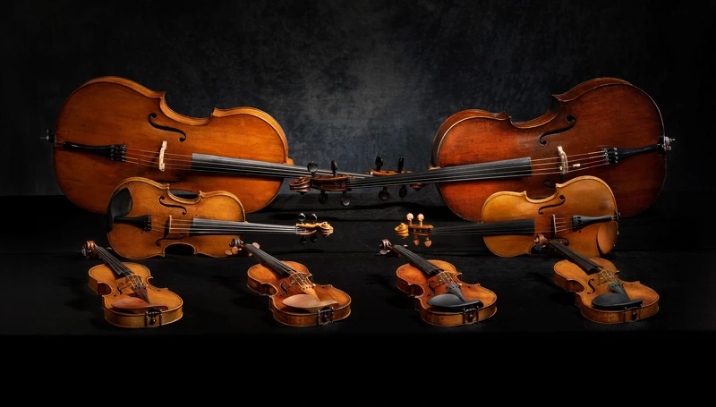 2024奇美音樂節，將首度使用8把米蘭學派四大製琴家族的代表名琴。