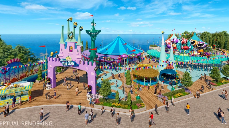 新加坡環球影城「小小兵樂園」中的「超級萌樂島」